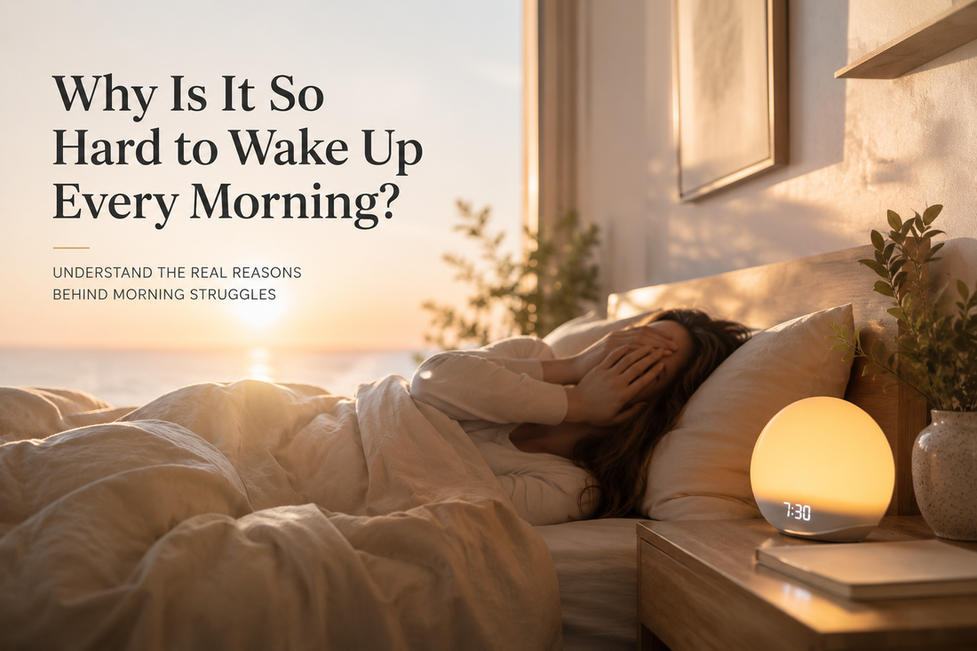 Why Is It So Hard to Wake Up Every Morning? The sunrise clocks