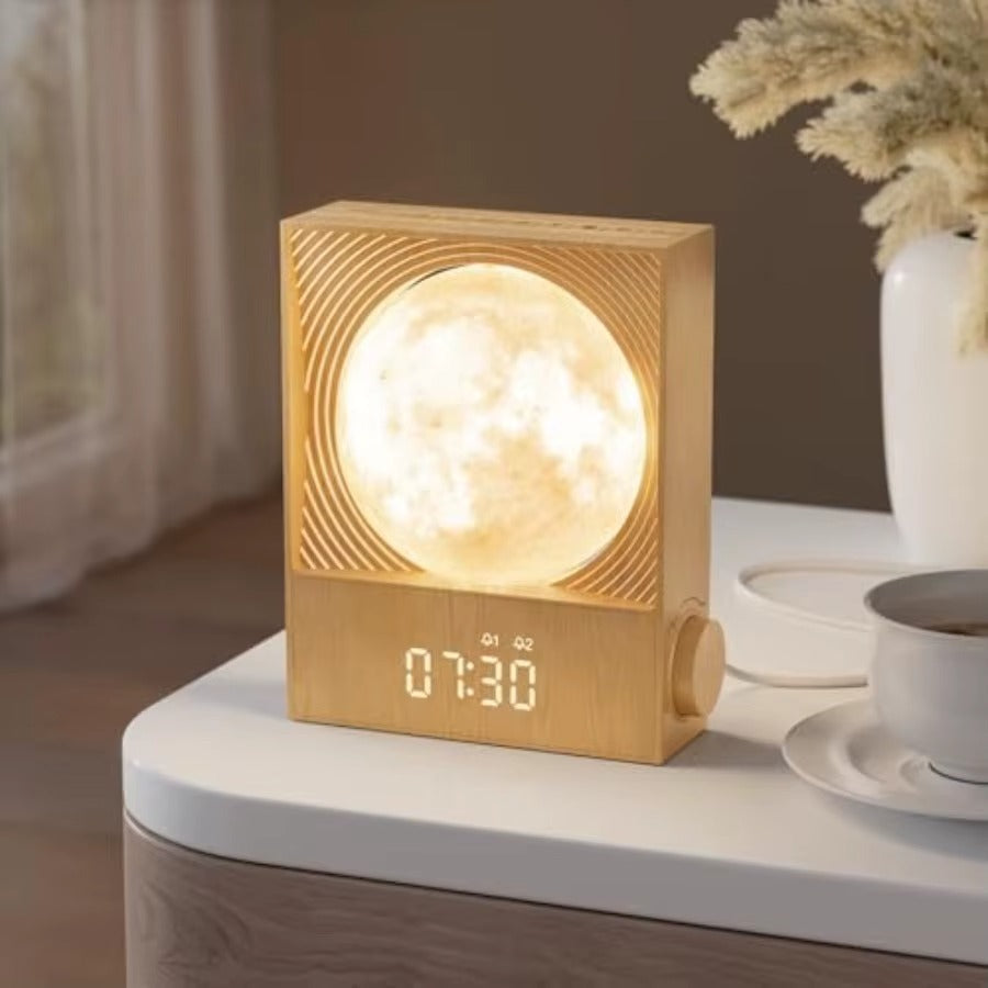 Sunrise Alarm Clock with White Noise Sound Machine Wake-Up Light for Bedroom, 5 Gentle Alarm Sounds, 20 Soothing Sleep Sounds, Stickyz Creations