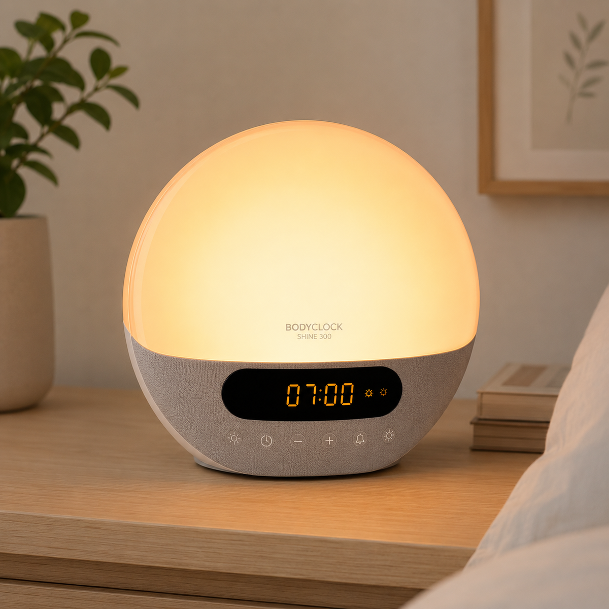Sunrise Alarm Clock, Sound Machine, Smart Light - White Noise, Screen-Free Sleep Routine Stickyz Creations