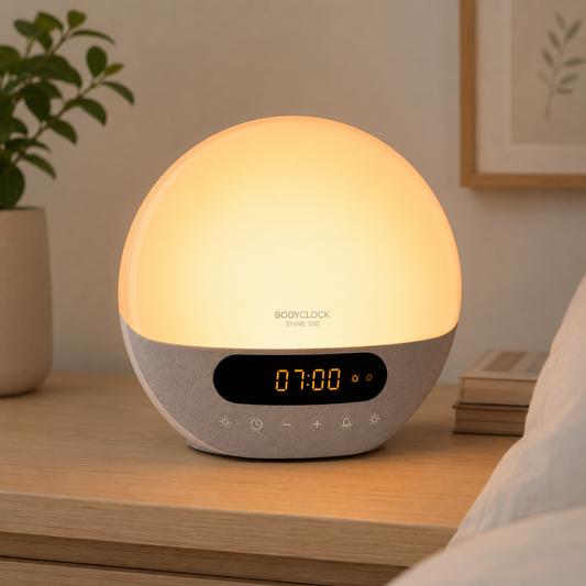 Sunrise Alarm Clock, Sound Machine, Smart Light - White Noise, Screen-Free Sleep Routine Stickyz Creations