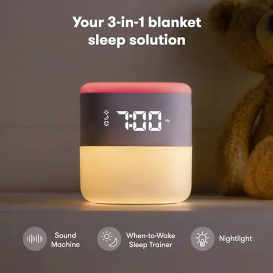 Frida Baby 3-in-1 Alarm Clock + Sound Machine + Nightlight Wake Up Light Sunrise Alarm Clock, White Noise Soother, Sleep Traine Stickyz Creations